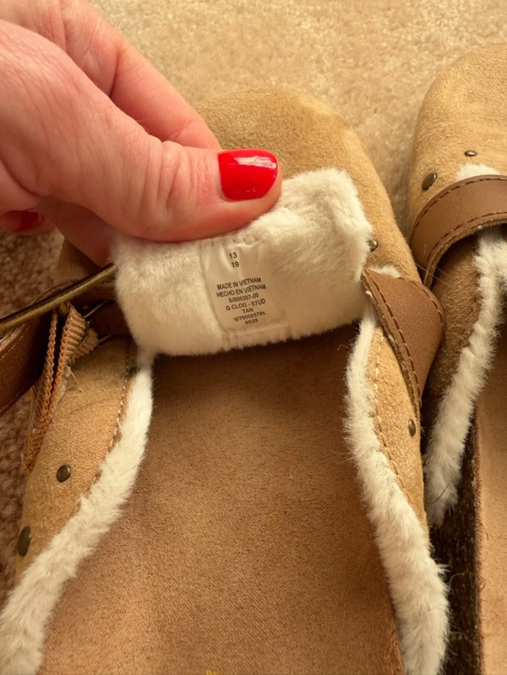 Old Navy Girls Size 13 Fleece-Lined Winter Shoes Bundle —| Boots, Mules & Clogs